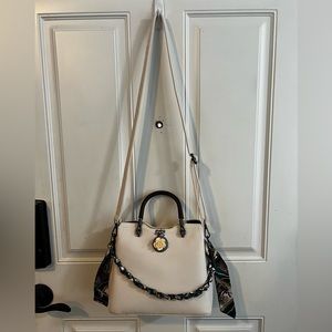 Cream Scarf Purse